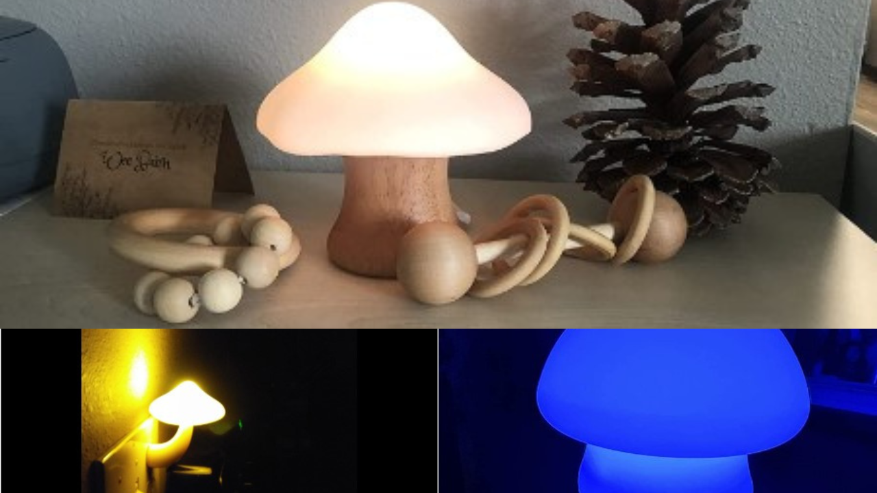 Ausaye Mushroom Changing Night Light Review 2019